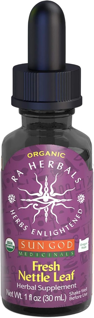 RA Herbals Certified Organic Nettle Leaf Teinture...... Extrait naturel d'herbes pour le bien-être....