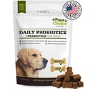Probiotiques Paw Choice pour les chiens avec des prébiotiques - Chews quotidiens pour la santé Gut, la digestion, la régularité et le soutien immunitaire - Natural supplément Treat Made in USA