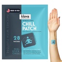 Klova Patchs avec Sensoril Ashwagandha, Rhodiola Rosea, Passion Flower, Ginger Root Extract, L-Theanine, GABA et d'autres ingrédients naturels pour aider la détresse, se détendre et se détendre