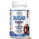 YUMMYVITE Sugar Support Supplement with Cinnamon, Chromium, Mulberry, Alpha Lipoic Acid - 20 Herbs & Vitamins - Non-GMO, 60 Capsules