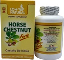 Castaño de Indias Forte para la Circulación 1000 mg - Castaño de Indias 60 cápsulas/Horse Chestnut Forte pour la circulation 1000 mg - Cheval Chestnut 60 Capsules (1)