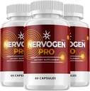 (3 Pack) Nervogen Pro Capsules, Nervogen Pro pour les capsules de neuropathie, Nervogen Pro formule avancée supplément alimentaire, vitamine C Zinc amélioré - Nervogen Pro Reviews (180 Capsules)