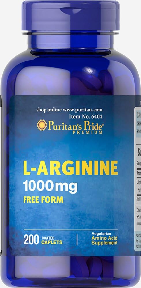 Pride de Puritan L-Arginine 1000 mg-200 Caplets