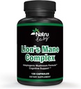 5 in 1 Lion's Mane Complex (complexe de la Mane) Premium Max Strength (formule avancée non-OGM) 4 mois d'extraits fins Supply (formule adaptogène de champignons) 3ème partie testée (formule testée) Fabriquée aux États-Unis.