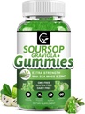 Gommies de grirola de sourcils organiques - 2200mg Feuilles de sourcils d'une force supplémentaire Extrait avec extrait de mousse de mer 200mg, de zinc et de vitamine C - soutient l'immunité, le foie, le zzz et l'antioxydant, sans gluten, végétalien, 60 Gommies