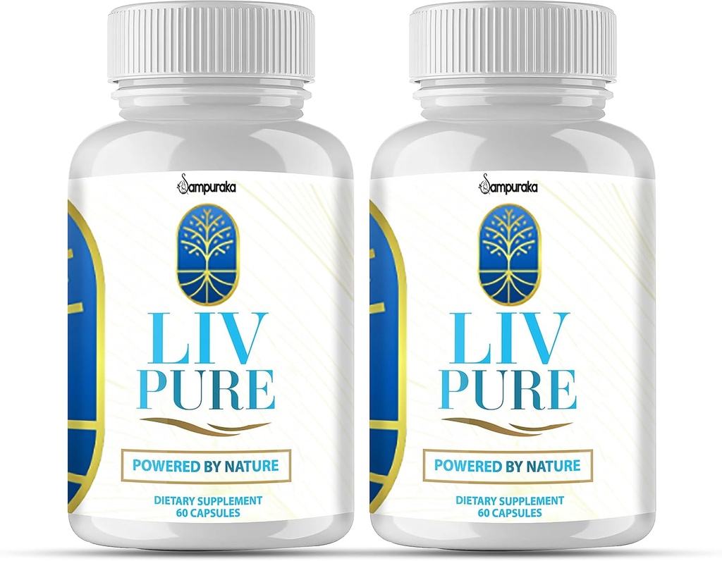 Liv Pure New Advanced Formula Supplément - 2 packs 60 jours d'approvisionnement