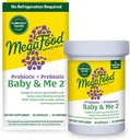 MegaFood Baby & Me 2 Grossesse prénatale probiotique, végétarienne Prébiotiques et probiotiques pour les femmes, la santé digestive et le soutien immunitaire avec vitamine B6 pour soulager la maladie du matin, 30 capsules