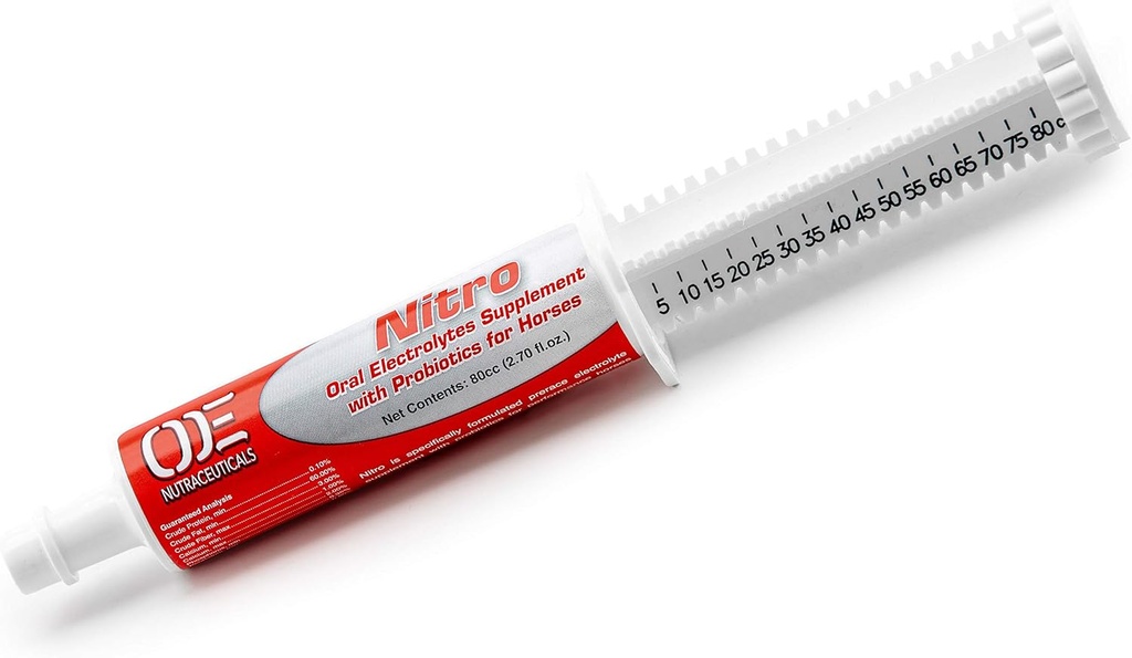 Supplément de cheval oral de Nitro (4 doses)
