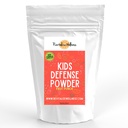 Kids Defense Powder | New Formula, Improved Flavor | Orthomolecular Dose of 1000 mg Vitamin C and 250 mg B3 | Pure, Corn Free, & GMO-Free | Fruit Punch Flavor | 120 Servings