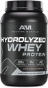 Amazing Muscle Hydrolysed Whey Protein Isolate Cookies & Crème Complément d'arôme de 25 G Protéine de 3 Lb (1,36 Kg) Fabriqué aux États-Unis