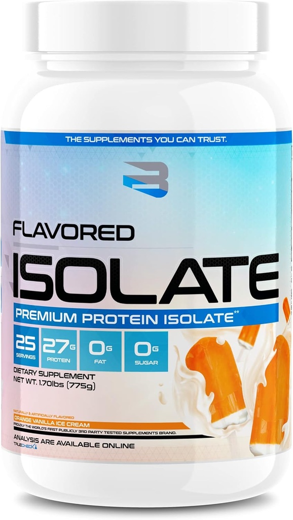 Believe Supplements - Flavored Isolate (Orange Vanilla Ice Cream)