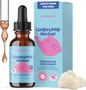 JoySpring Lions Mane for Kids | Speech Delay Supplement for Kids & Toddlers | Lion’s Mane Mushroom, Gotu Kola & Ashwagandha for Speech Therapy & Cognitive Support – Easy-Take Liquid | LingoLeap Herbal