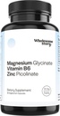 Picolinate de zinc, suppléments de glycinate de magnésium avec vitamine B6 de P5P