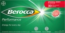 Berocca Performance 30 comprimés effervescents- Version originale Berry Flavor International sans caféine