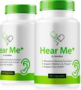 (2 Pack) Hear Me + Capsules, HearMe + pilules officielles, Hear Me Plus Formule d'oreille pour une audition saine, Premium HearMe Plus pour la santé de l'oreille, le soutien naturel de l'oreille, Hear Me+ Review (120 Capsules)