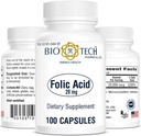 Bio-Tech Acide folique Pharmacal (20mg, 100 Nombre)