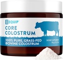 Équipement aliments Core Bovine Colostrum Poudre - 3 000mg supplément de foie de colostrum - Gut santé, immunité, récupération Lactoferrine suppléments - Keto amical Bovine Colostrum, 30 portions, non aromatisé