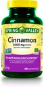 jogi Cinnamon Dietary Supplement, 1000 mg de métabolisme Soutien Dietary Supplement 400 Compte