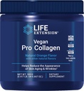 Life Extension Vegan Pro Collagen, Collagen Builder Support, Santé de la peau, Type I Collagen Amino acides, gtu kola, vitamine C, sans gluten, non-OGM, végétalien, 30 portions