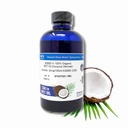 SES Recherche C60 Huile MCT biologique dérivée de noix de coco - 99.99% Carbon60 - Supplément Nootrope antioxydant - Pour la longévité - Sommeil - Énergie et immunité 4Oz