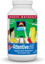 Source Naturals Attentive Child Chewable Wafers for Brain Metabolism Support - 120 Fruit Wafers