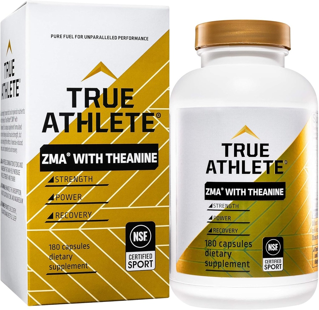 Vrai Athlète ZMA avec Theanine est conçu pour une meilleure fonction immunitaire et la réparation musculaire également soutenir le métabolisme énergétique et une meilleure récupération du sommeil. (180 gélules)