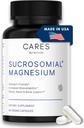 Magnésium sucrosomial — 300mg de supplément de magnésium sucrosomial breveté. Pas d'attaque de l'estomac. Aucun malaise par rapport aux autres formulaires