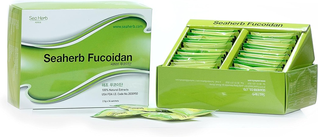 Extrait d'algues brunes 100% naturelles Fucoidan USFDA passé(code ID 2030950)[Type de poudre] (85g)