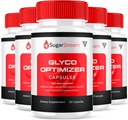 (5 Pack) Sugar Stream Glyco Optimizer Capsules, SugarStream Advanced Glyco Optimizer et Blood Support Supplément, Sugar Stream Maximum Strength Glycogen Support Multivitamine Formule (300 Capsules)