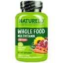 NATURELO Multivitamines pour adolescents filles/garçons, 120 capsules, Multivitamine alimentaire complète avec minéraux, non-OGM, végétarien