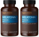   Elements - Melatonin 5mg Capsules, Helps with Occasional sleeplessness, Vegan, Unflavored, 195 Count (Pack of 2), 6 Month Supply (Packaging May Vary)