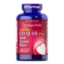 Puritan's Pride Q-SorbTM Coenzyme CoQ10 Supplément alimentaire pour la santé cardiaque, la santé buccodentaire et le soutien au vieillissement en santé, plus Riz de levure rouge pour une digestion améliorée, 120 softgels à libération rapide