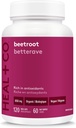 HEAL + CO. Beetroot 650mg - High Power, Ultra-Pure, Bio, Superfood - Vegan, sans OGM, sans gluten, sans allergène - Boîte de 120 capsules végétales