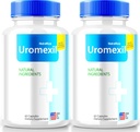 NutraRize (2 Pack) Uromexil Capsules, Premium Formula for Prostate Heath Support, All-Natural Supplement for Control and Overall Health, Uromexil Forte Reviews (120 Capsules)