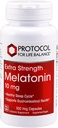 PROTOCOLE POUR LA BALANCE DE LA VIE Melatonine Extra Strength - 10 mg Melatonine - Soutien au sommeil pour les adultes - Soutien immunitaire quotidien - Pineal Gland Aid - Kosher & Non-OGM - 100 gélules