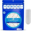 Capsuline Size 000 - Colored White Empty Gelatin Capsules - 5000 Count - Empty Gel Pill Capsules - DIY Pure Bovine Pill Capsule Filling - Empty Caps - Kosher and Halal Certified - Non-GMO Certified