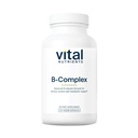 Éléments nutritifs vitaux Vitamine B-Complexe de végane Vitamines complexes méthylées B de haute puissance Vitamines B de soutien à la production d'énergie, au métabolisme et à la santé cardiaque*