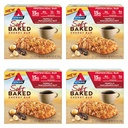 Atkins Vanilla Macadamia Nut Aromatisé doux au four barres d'énergie, haute en protéines, faible sucre, snack de fibre haute, snack de protéines, 4 paquets (4 barres chacun)