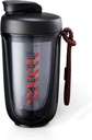 tasses de shaker pour shakes protéiniques 20 oz bouteille de shaker protéinique, fuite de la preuve, le shaker parfait pour le gymnase, bouteille de pré-entraînement, tasse de shaker de queue, supplément perte de poids Shakes