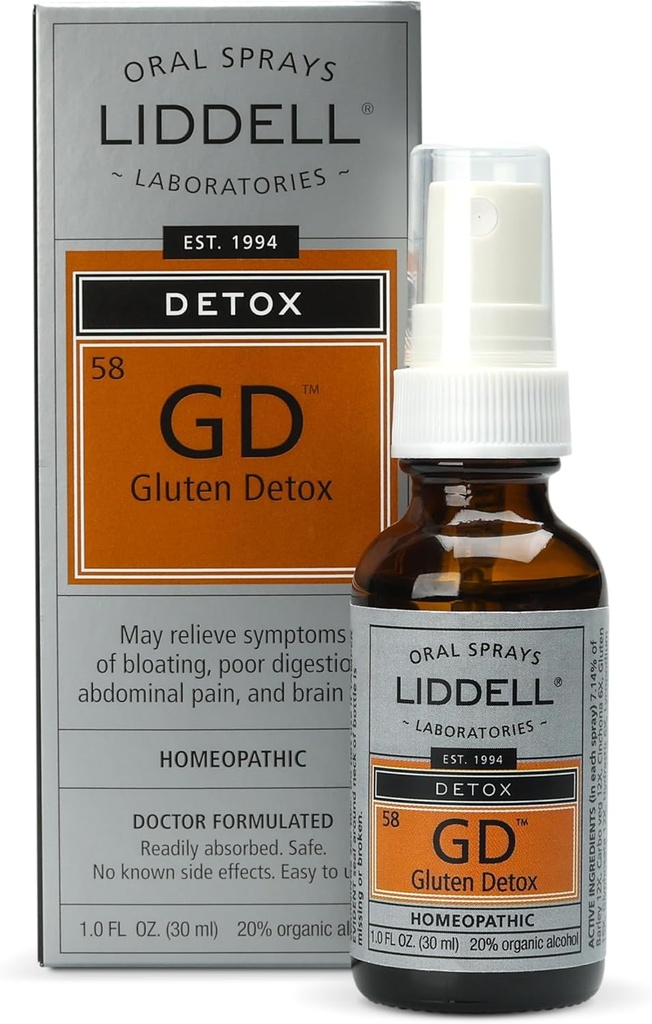 Laboratoires Liddell Gluten Detox 1 Ounce