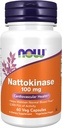 MAINTENANT Suppléments, Nattokinase 100 mg (à partir de soja non OGM) avec 2 000 UF d'activité, 60 Capsules de Veg