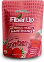 Délicieux supplément de fibre soluble prébiotique, fraise, 48 portions.