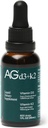 AG1 Vitamine D3 K2 gouttes, 1000UI de vitamine D3 et 100mcg de K2 par portion, soutient la densité osseuse et l'absorption de calcium (verts athlétiques)