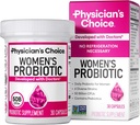 CHOIX du médecin Probiotiques pour les femmes - PH Balance, Digestion, UT et santé féminine - 50 milliards CFU - 6 souches uniques pour elle - Prébiotiques organiques, Extrait de canneberge+ - Probiotiques pour les femmes - 30 CT