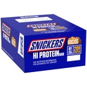 SNICKERS Barre de protéines d'arachide et de caramel Hi, 24,12 oz, boîte de 12 ct