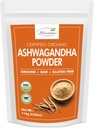 Poudre biologique d'Ashwagandha Résilible Zip Lock Pouch Avecania Somnifera de l'Inde