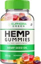 Euphoria Green Hemp Gummies - with Hemp Seed Extract EuphoriaGreen Hemp Gummies Tinnitus Herbal Supplement, Health and Wellness Support, All Natural Euphoria Green Hemp Gummy (1 Pack - 60 Gummies)