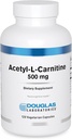 Laboratoires Douglas L'acétyle L-Carnitine 500 mg soutient la fonction cérébrale et nerveuse pendant le processus normal de vieillissement*