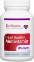 Dr Sinatra Heart Healthy Multivitamine pour les femmes atteintes de vitamine D 1000 UI, A, B12, C, E, Biotine, Folate et zinc, 90 comprimés (30 jours d'approvisionnement)