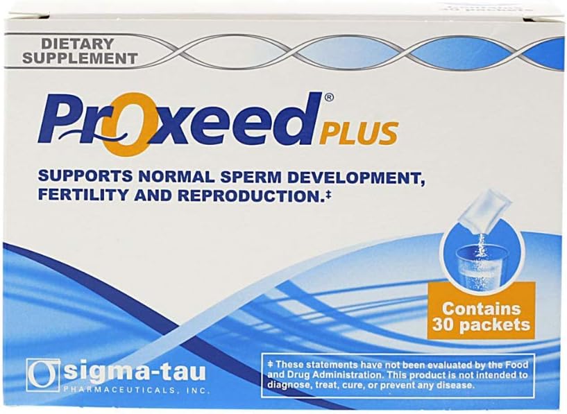 Proxeed Plus supplément masculin de fertilité, supplément masculin d'amélioration, soutien de la fertilité, 150 services, 5 boîtes